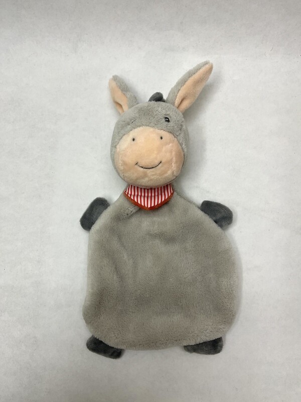 Schnuffeltuch / Schmusetuch Esel Babywelt liegend 29cm ( beliebt )