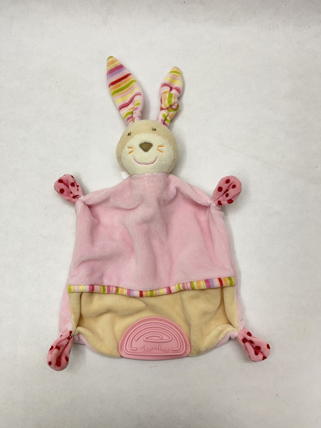 Schnuffeltuch / Schmusetuch Hase Topolino liegend 35 cm