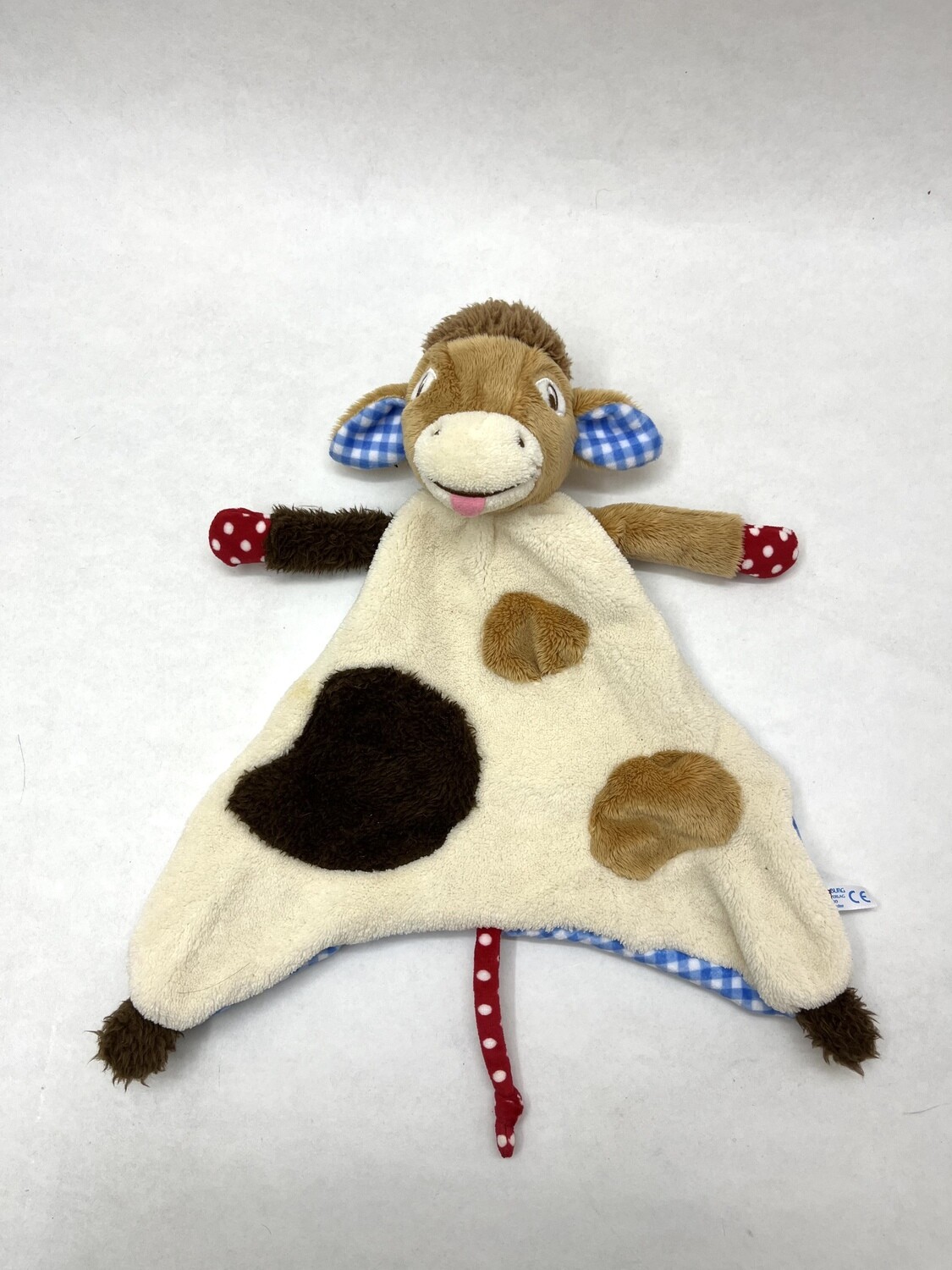 Schnuffeltuch / Schmusetuch Kuh Die Spiegelburg liegend 33 cm