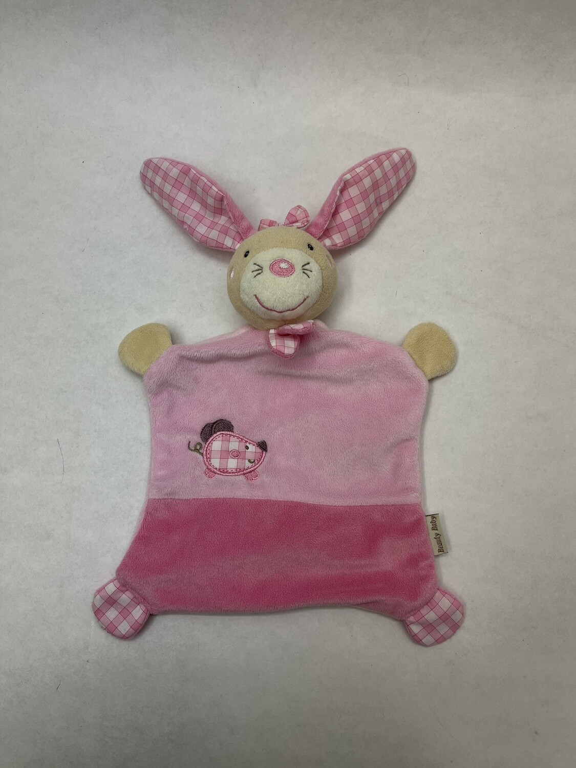 Schnuffeltuch / Schmusetuch Hase Beautybaby liegend 36 cm