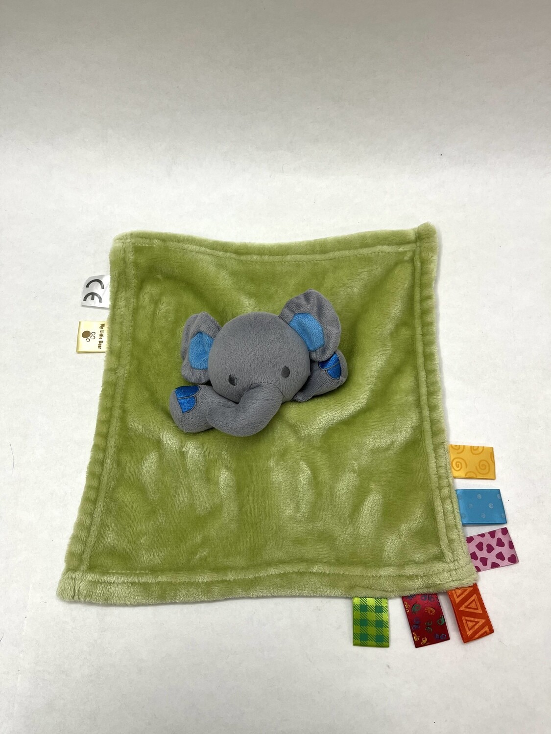 Schnuffeltuch / Schmusetuch Elefant my little bear liegend 34 cm