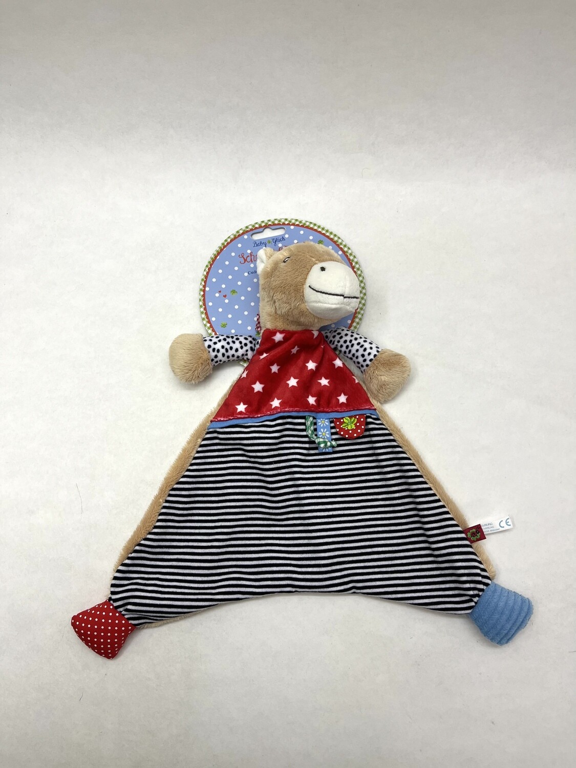 Schnuffeltuch / Schmusetuch Pferd Die Spiegelburg liegend 33 cm Neuwertig mit Etikett