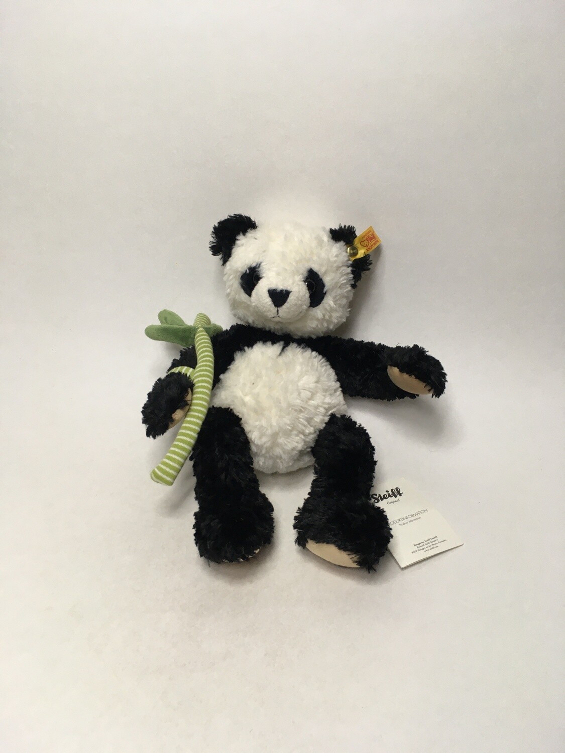 Steiff Panda Manschli 282188 stehend 28cm Mega selten Neuwertig mit Etikett