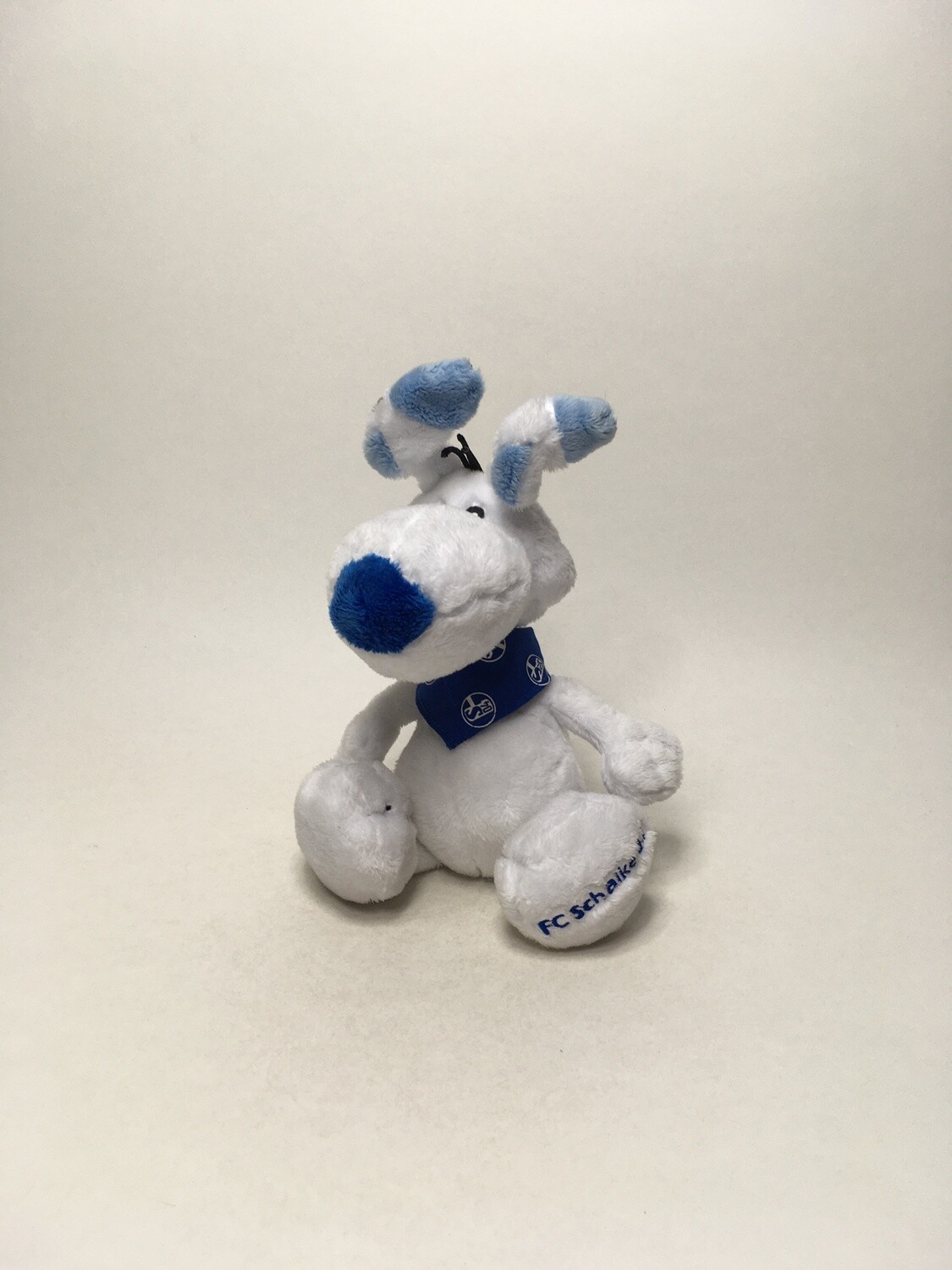 Hund FC Schalke 04 stehend 25cm selten