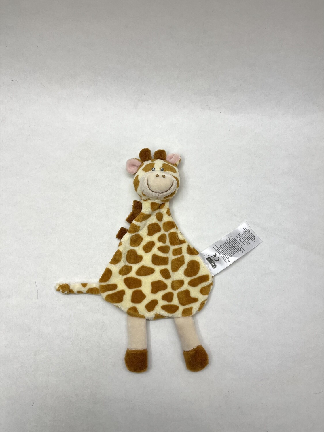 Schnuffeltuch / Schmusetuch Giraffe Ergee liegend 29 cm