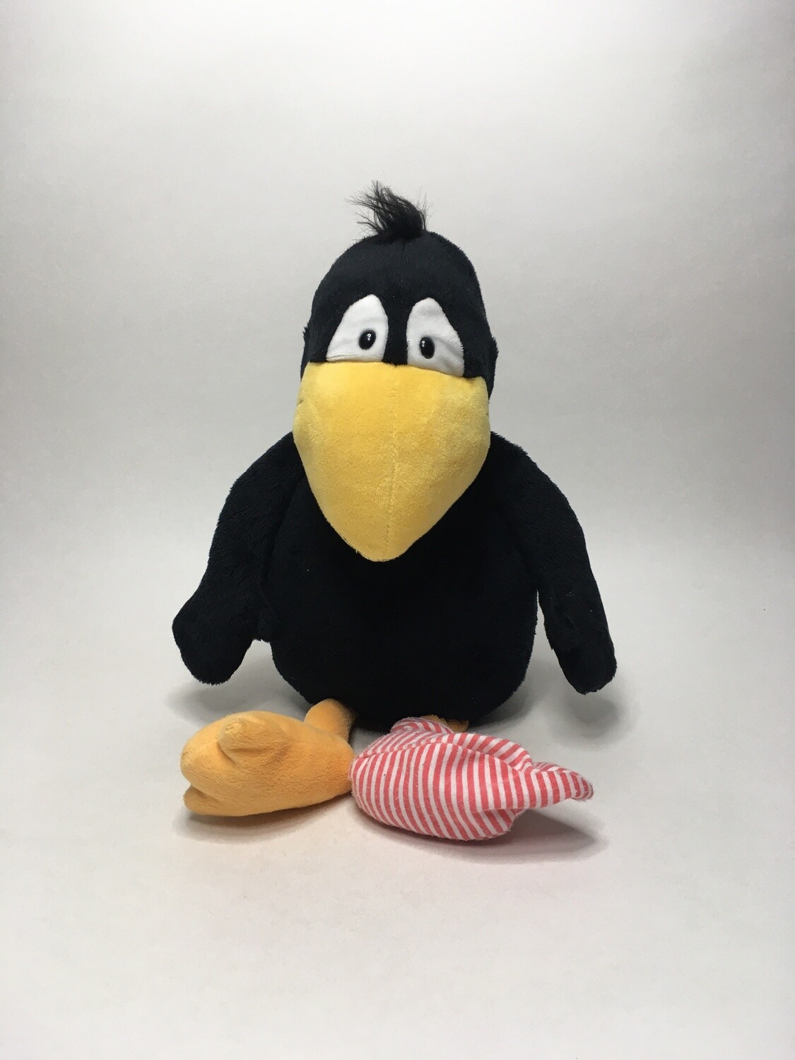 XL Kleiner Rabe Socke stehend 45cm selten