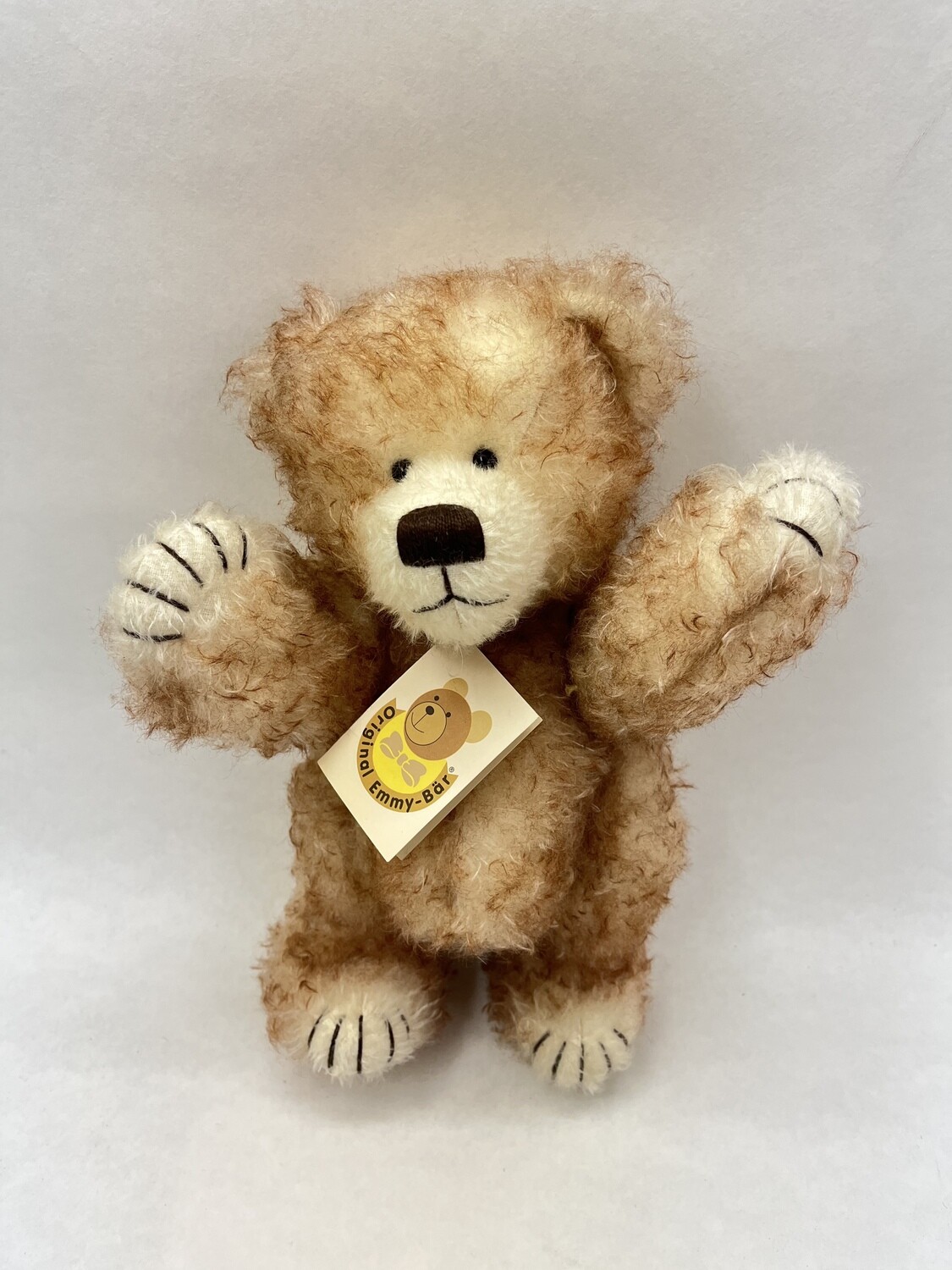 Teddy Original Emmy Krienitz Boffel Bär stehend 37 cm 0.6 kg handgefertigtes Sammlerstück // Limitiert Nr. 107 von 777