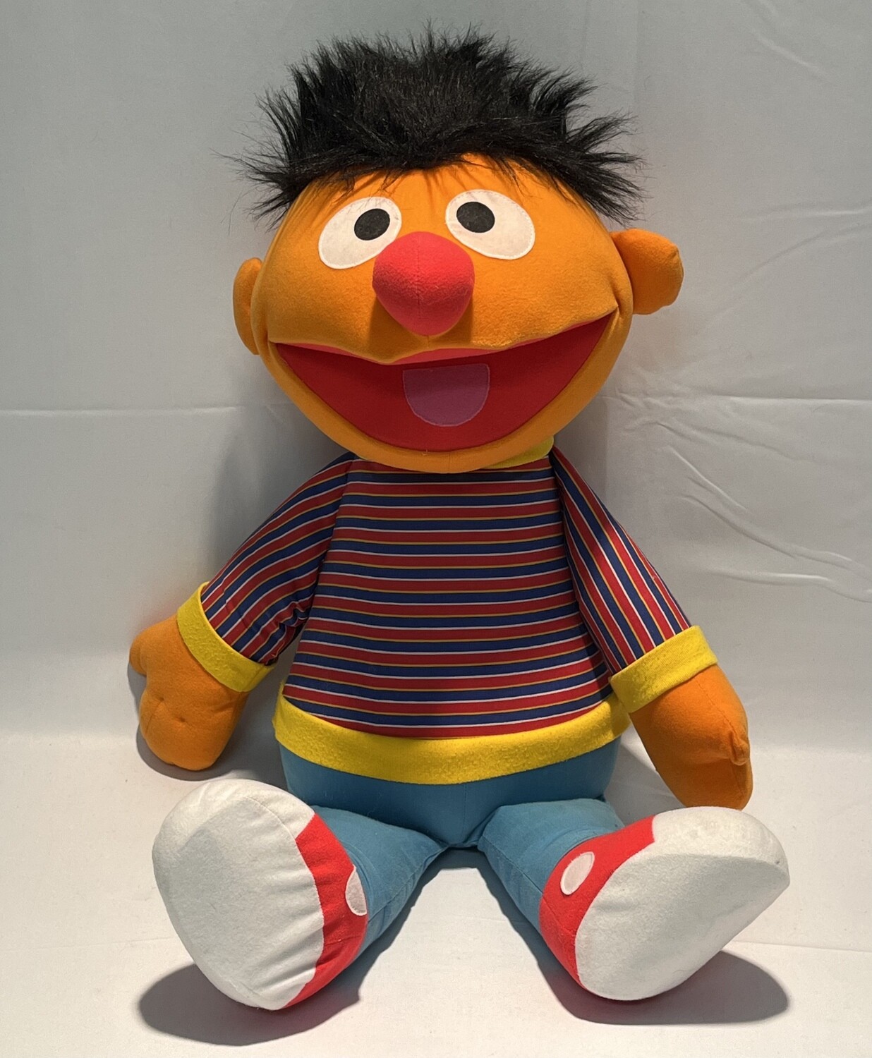 XXL Sesamstrasse Ernie Junior Toys stehend 65 cm 1,2 Kg sehr selten