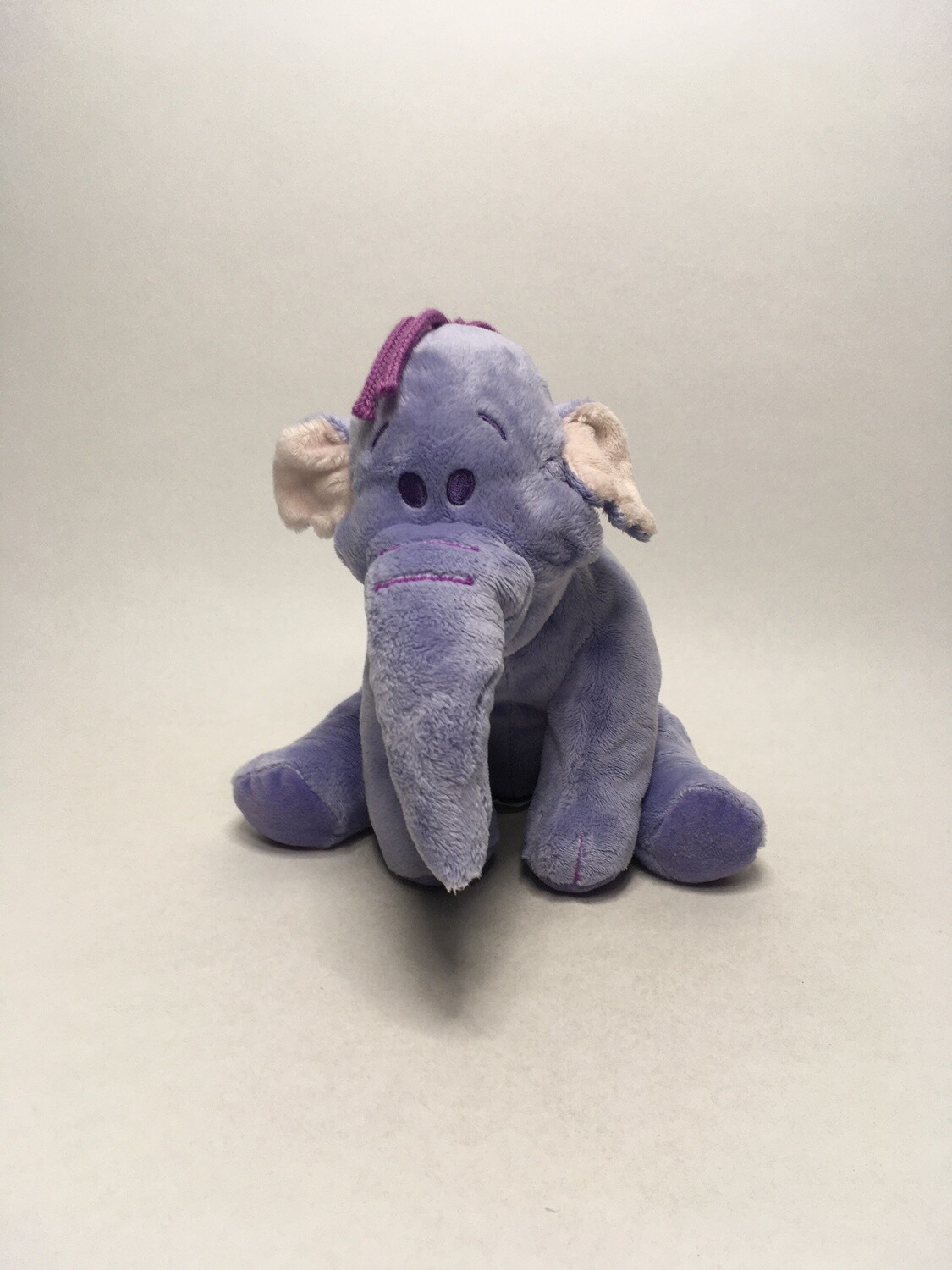 Disney Heffalump Ein neuer Freund für Winnie Puuh Elefant sitzend 25cm Mega selten