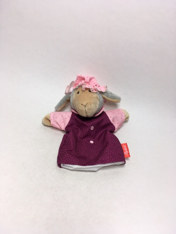 Schaf Sigikid Schnuffeltuch stehend 27cm selten