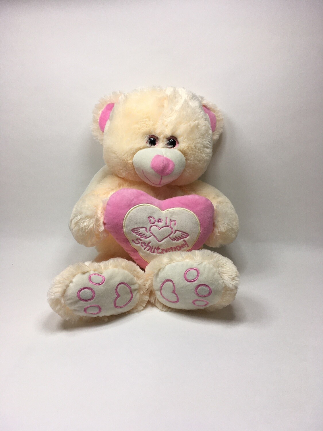 Teddy Morgenroth stehend 53cm selten