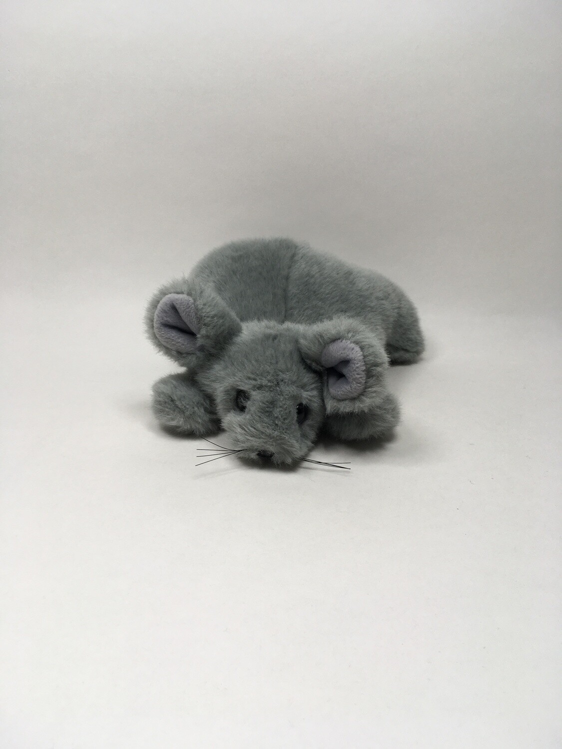 Maus Wasi Handpuppe liegend 40cm selten