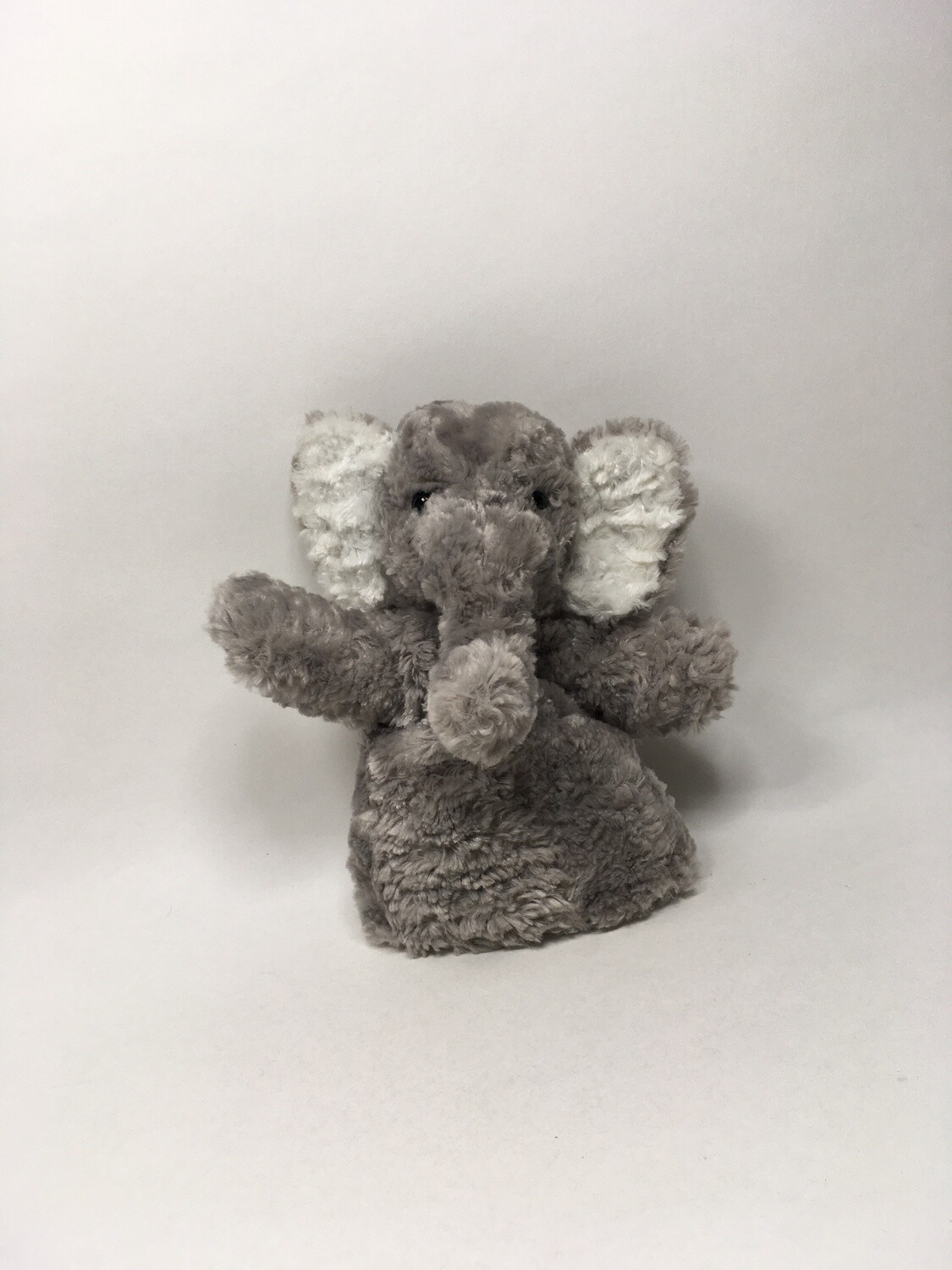 Elefant Handpuppe Butlers stehend 25cm selten