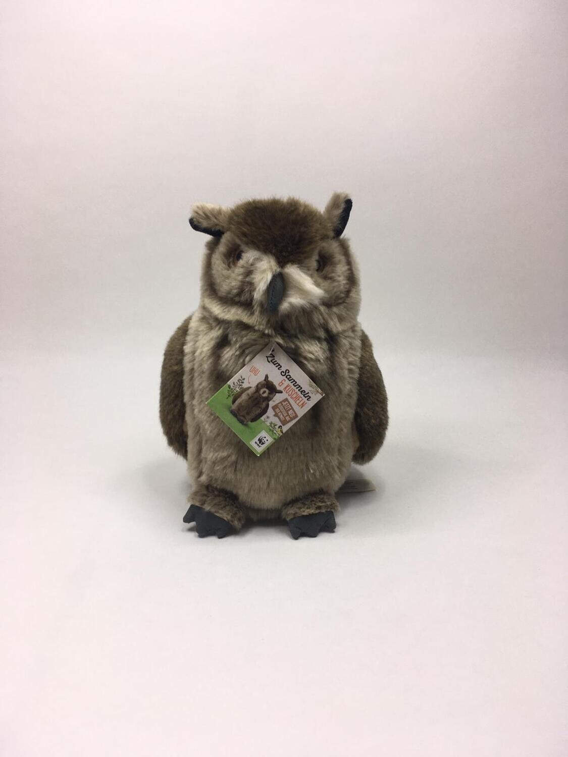 WWF Eule stehend 24cm selten Neuwertig mit Etikett ( beliebt )