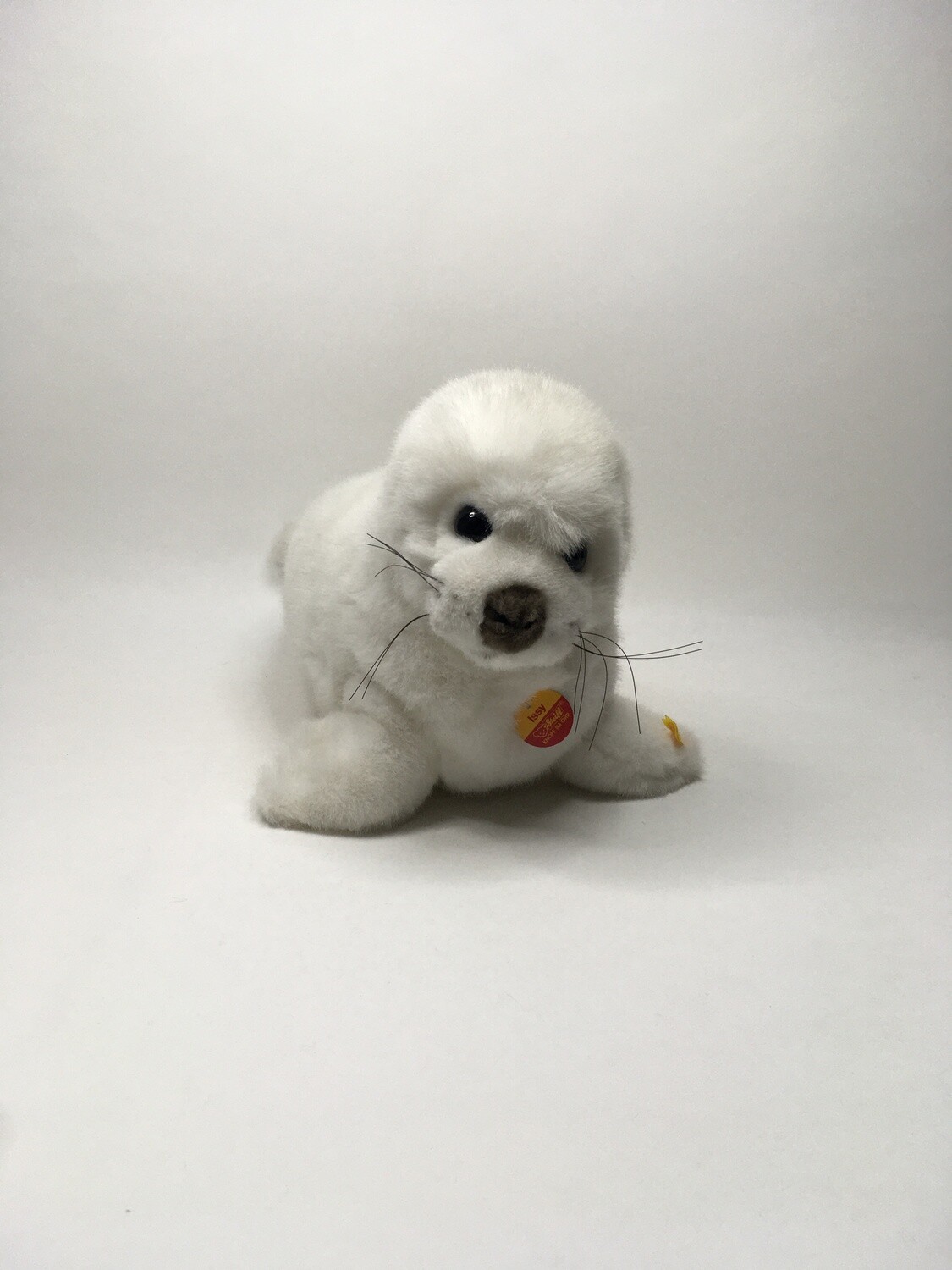 Steiff Robbe Issy 063152 liegend 40cm selten