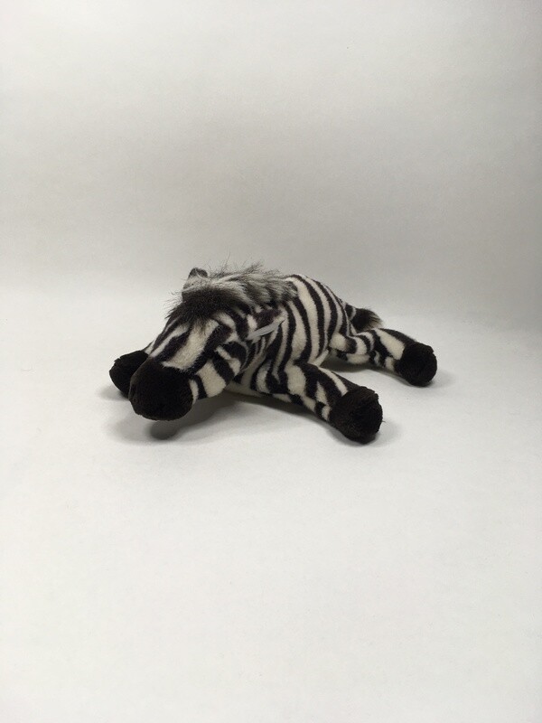 Zebra liegend 44cm selten