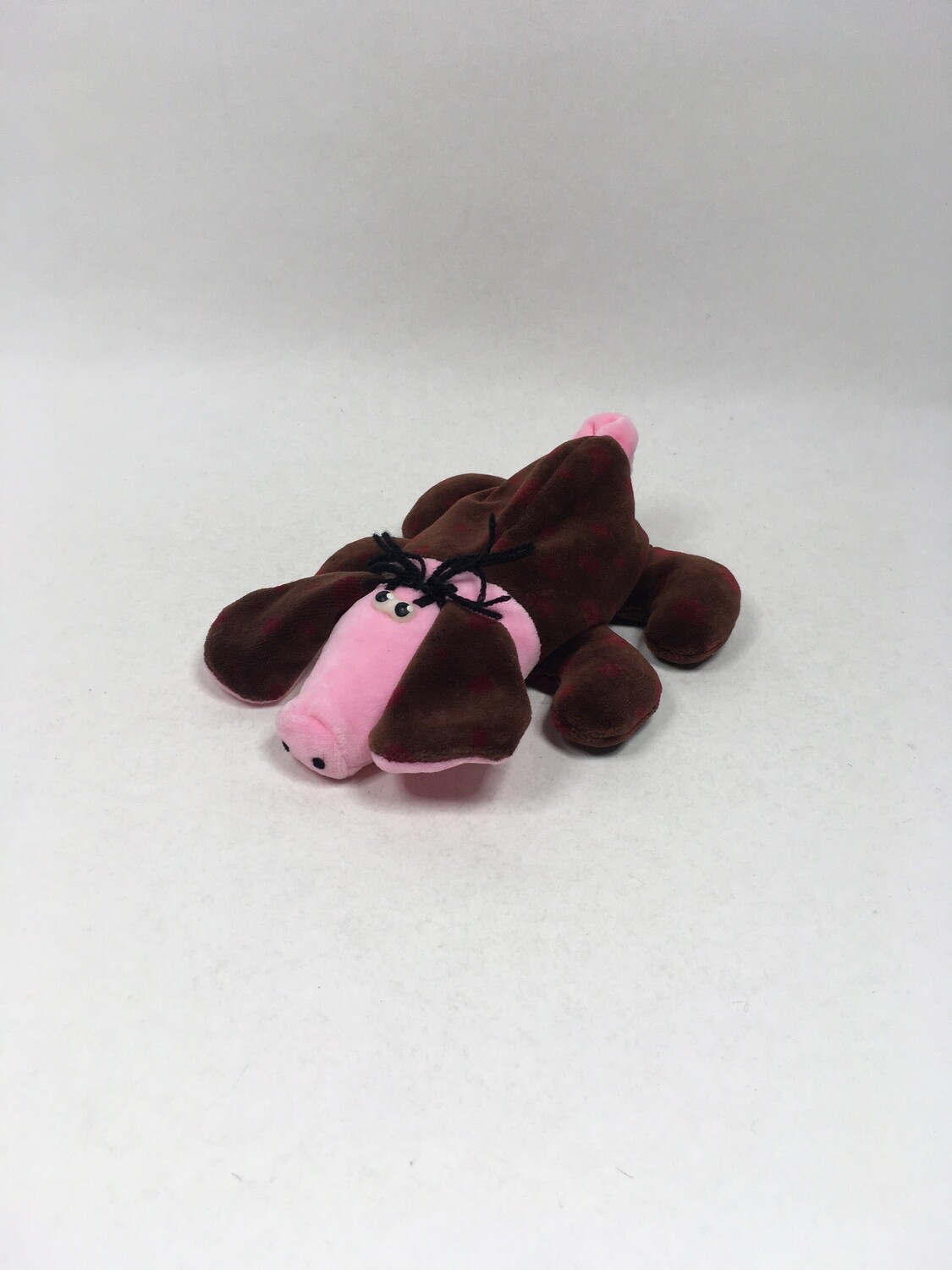 Perlsacktier Der Innere Schweinehund liegend 23cm Kult Mega selten