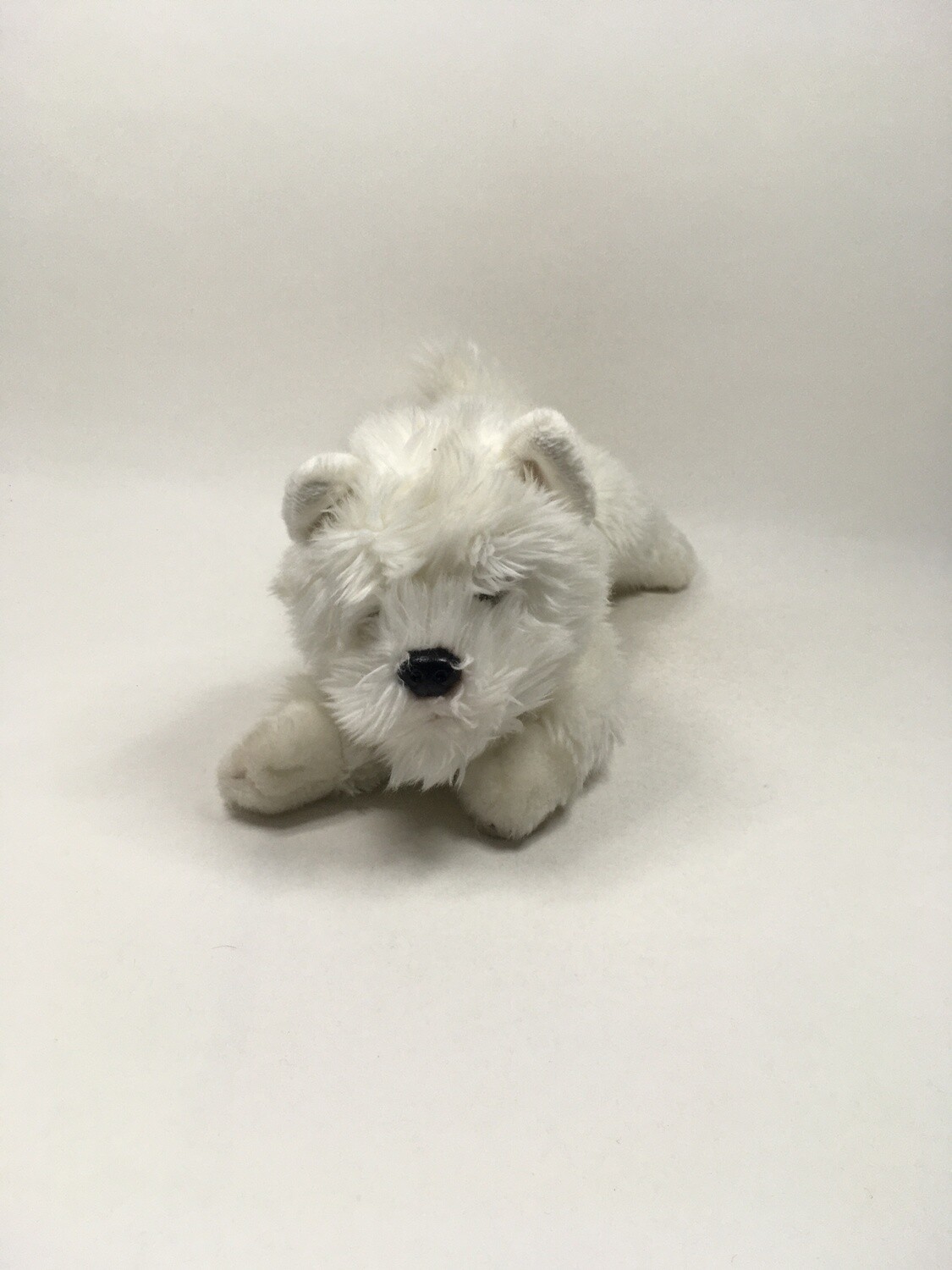 Hund „West Highland Terrier“ Russ liegend 40cm selten
