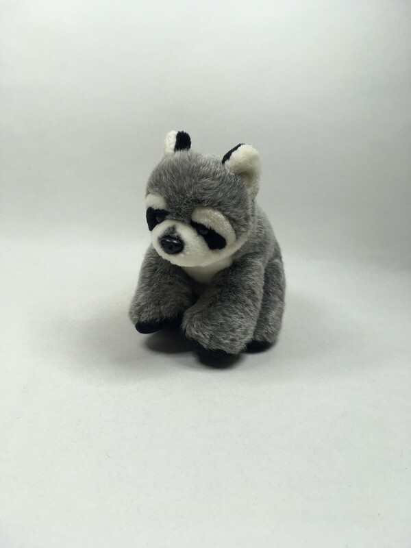 Waschbär Wild Republic sitzend 18cm selten