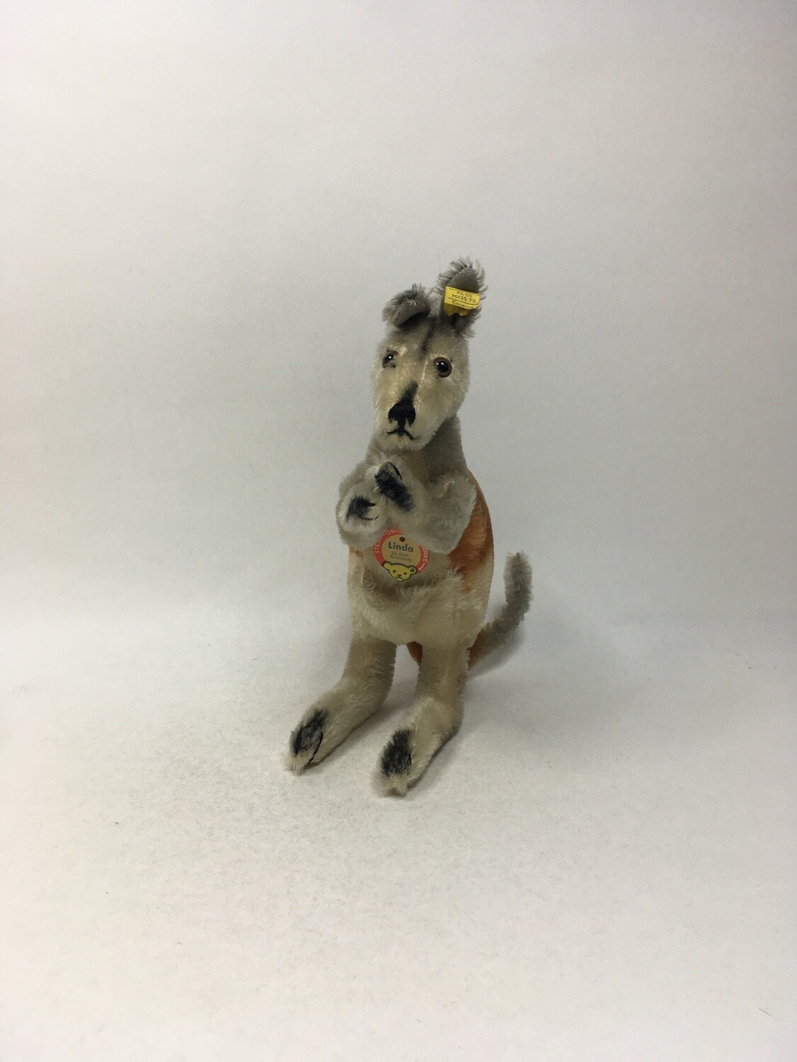 Steiff Känguru Linda 4328.00 stehend 25cm selten