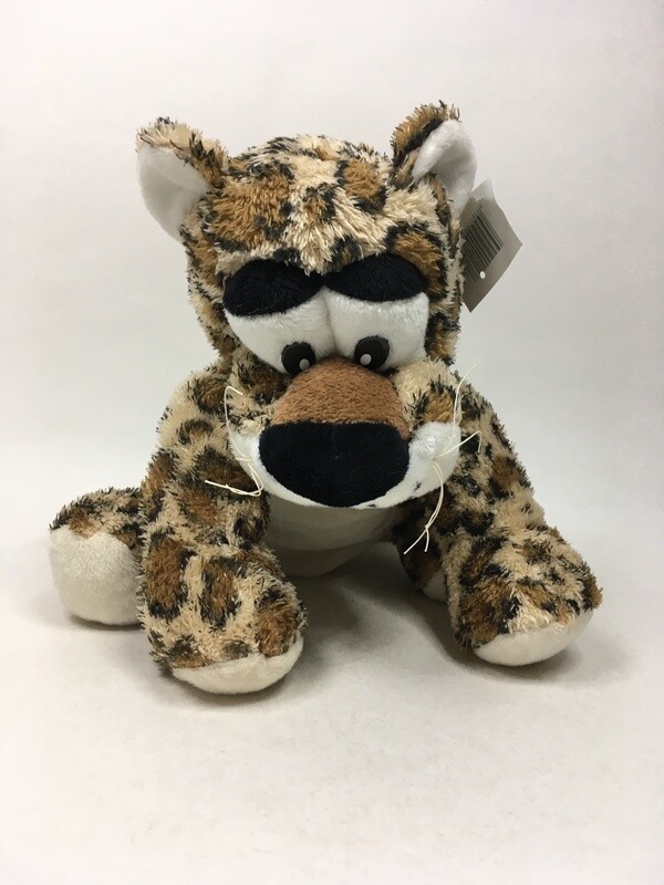 Leopard Stelly sitzend 35cm selten mit Etikett