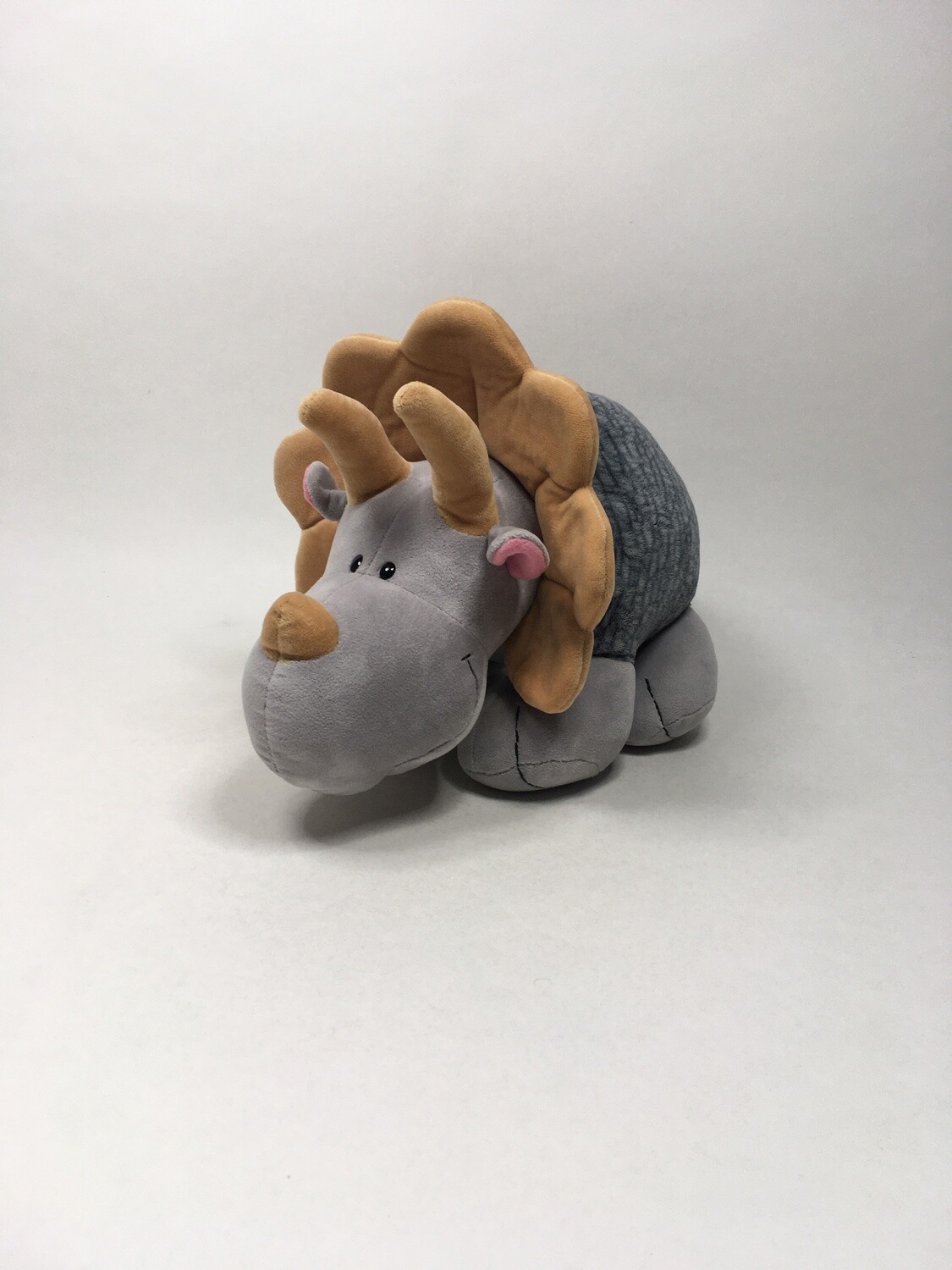 Nici Dinosaurier Triceratops liegend 40cm Mega Sammlerstück