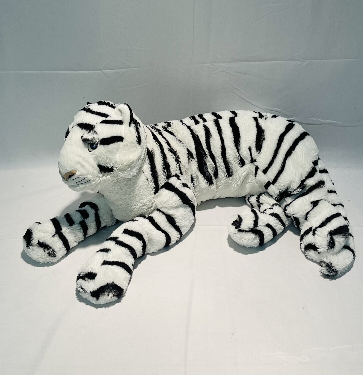 XXL Weißer Tiger liegend 92 cm 0,5 kg Mega ( beliebt )