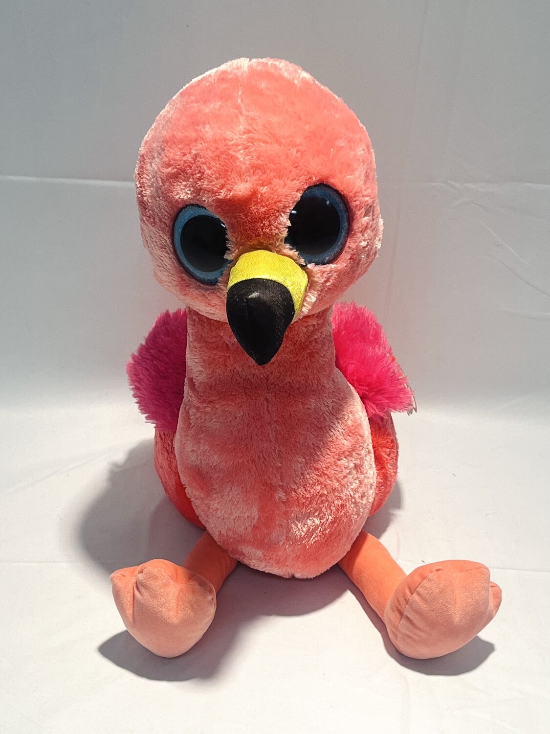 XXL TY Beanie Boos Flamingo stehend 62 cm 0,8 kg sehr selten Neuwertig mit Etikett