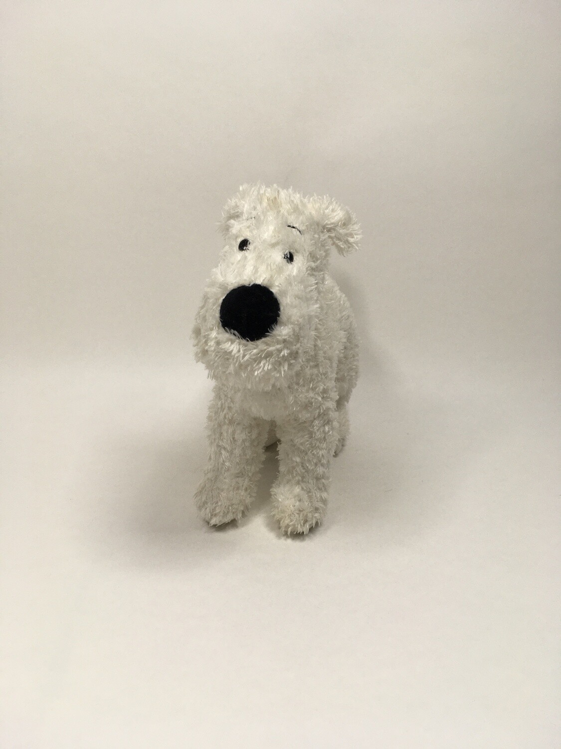 Hund Tim und Struppi stehend 30cm selten