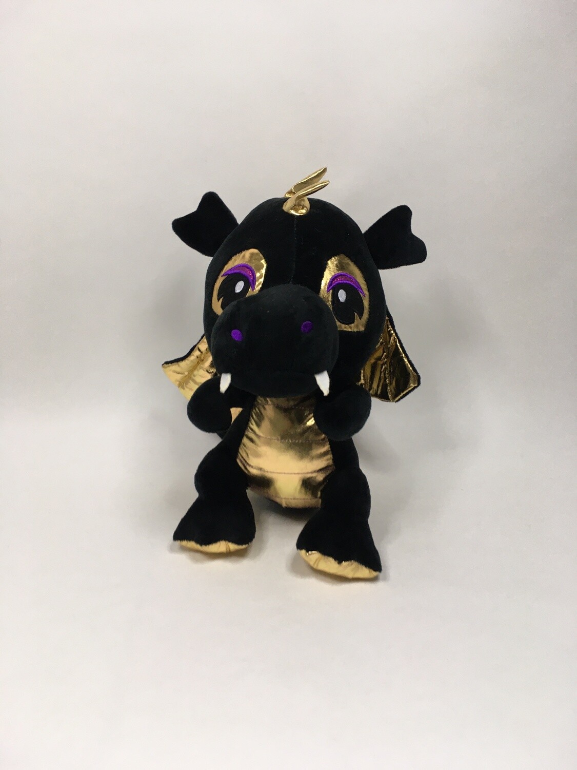 Drache Flos Toys stehend 35cm selten