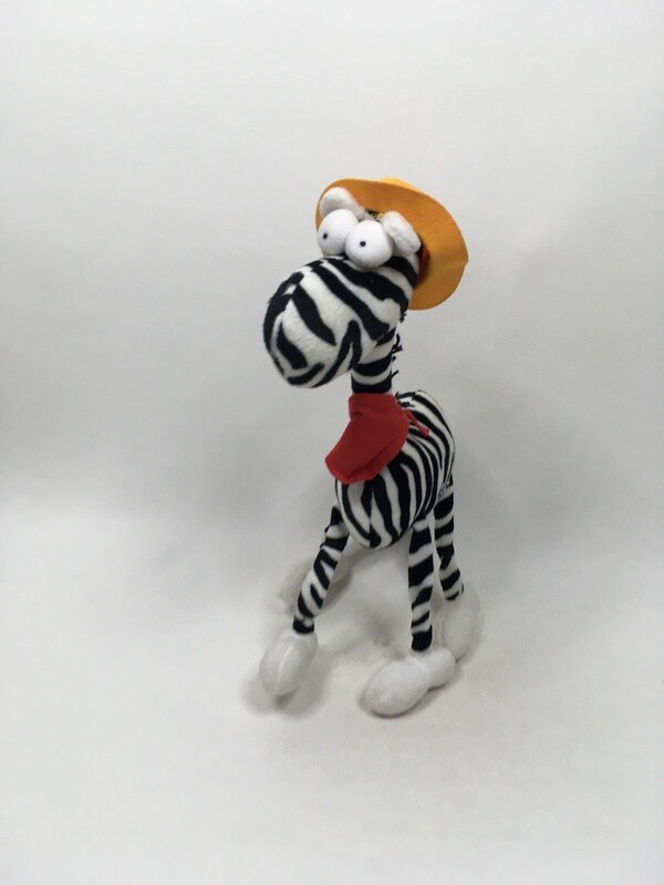 Zebra Heye stehend 37cm selten