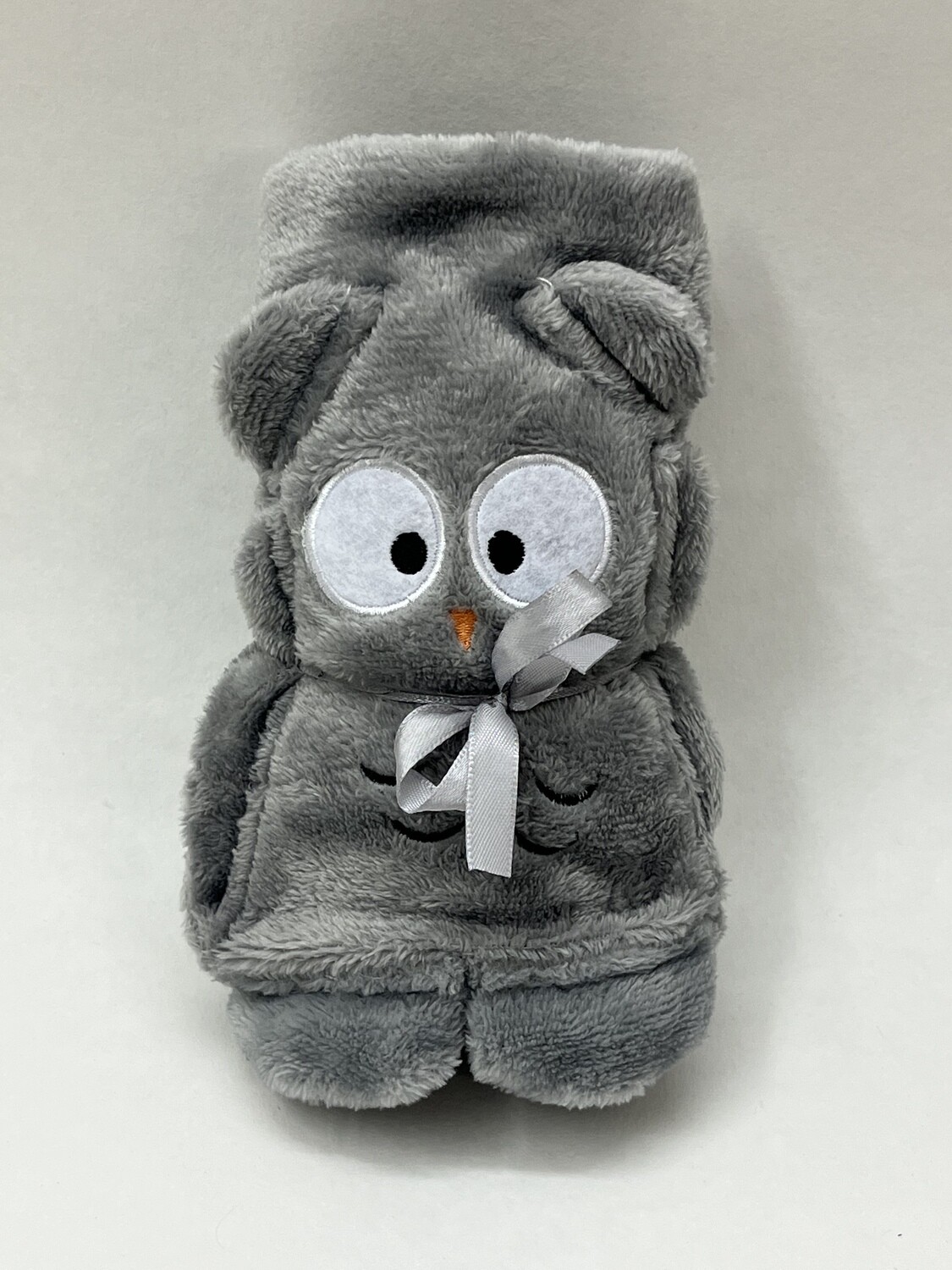 Eule Primido Kuscheldecke liegend 90cm selten Neuwertig mit Etikett