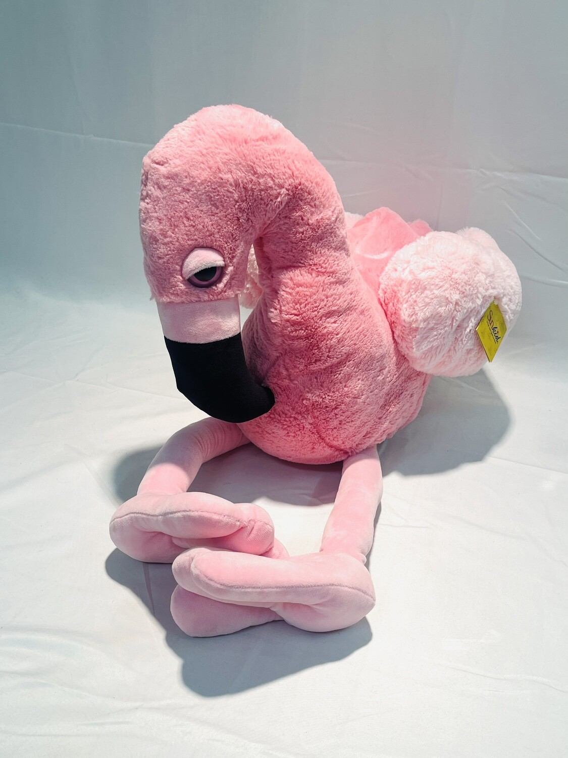 XXL Flamingo Sunkid stehend 80 cm 0,6 kg selten Neuwertig mit Etikett