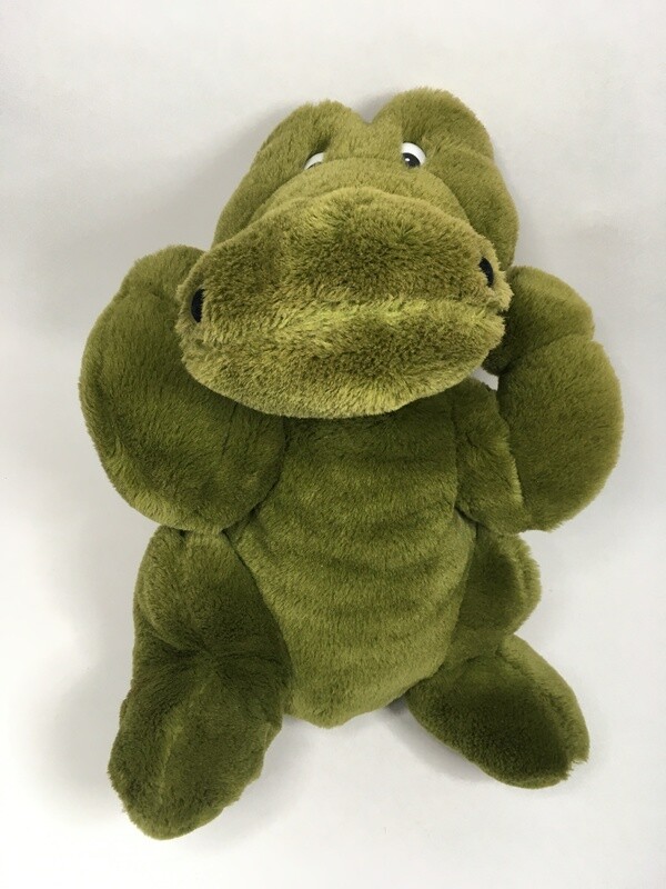 Krokodil Alexia sitzend 48cm selten