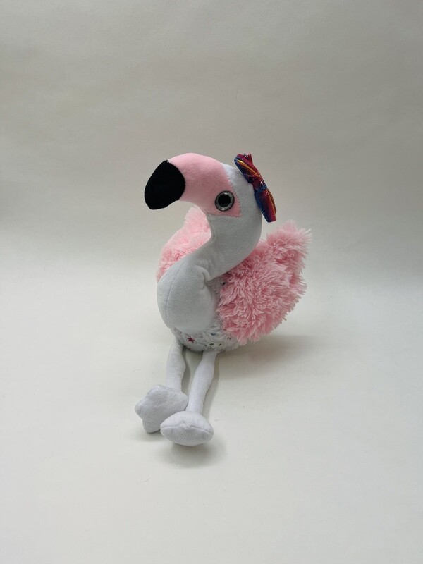 Flamingo Flo‘s Toys Import stehend 50cm selten