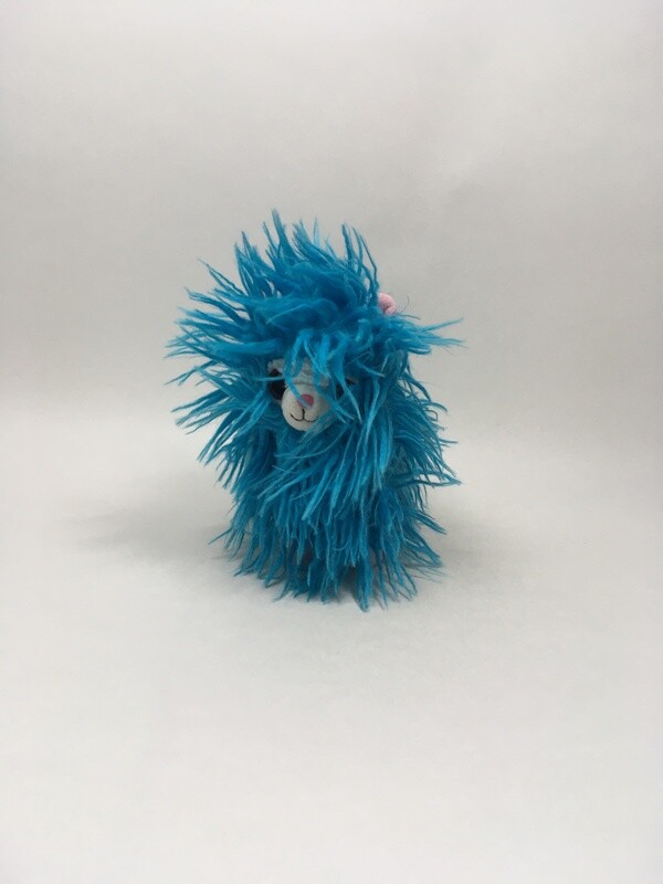 Lama Depesche stehend 22cm selten