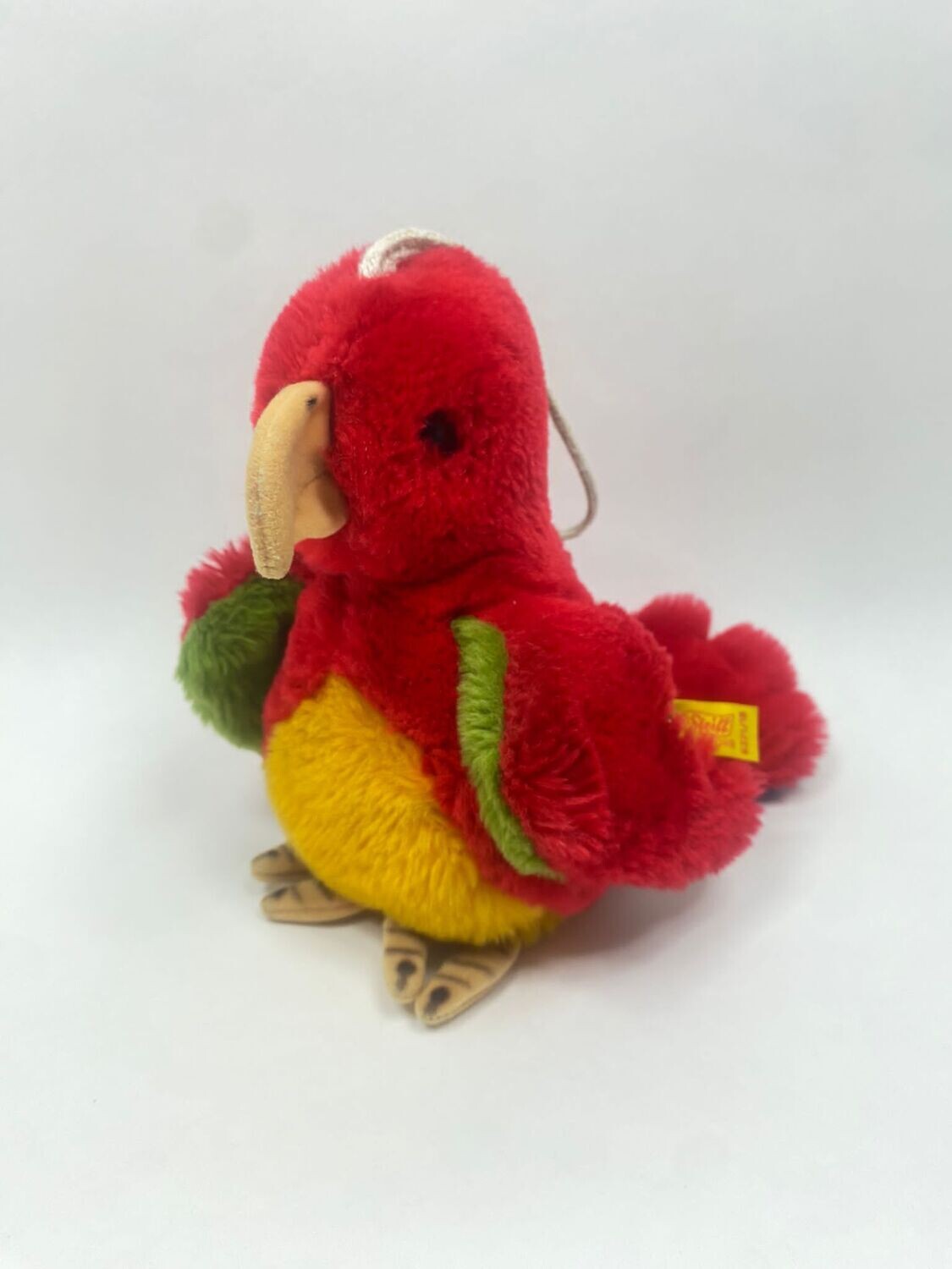 Steiff Papagei Spieluhr 6371/18 stehend 22cm Sammlerstück