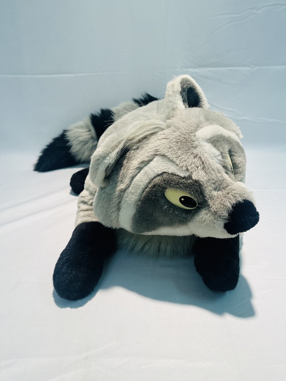 XXL Disney Waschbär Meeko Pocahontas liegend 93cm 1kg Sammlerstück