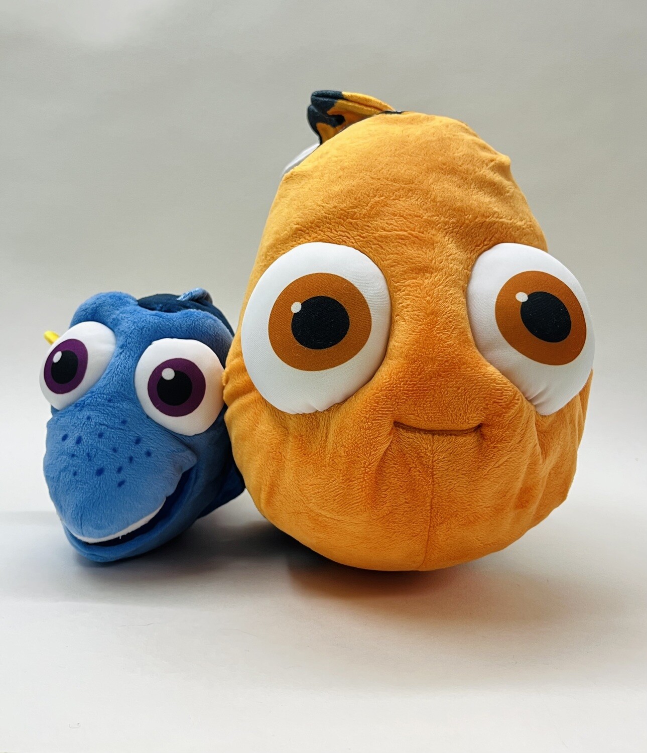 Disney Findet Nemo XL Dory und Marlin Clownfisch liegend 52cm Sammlerstück