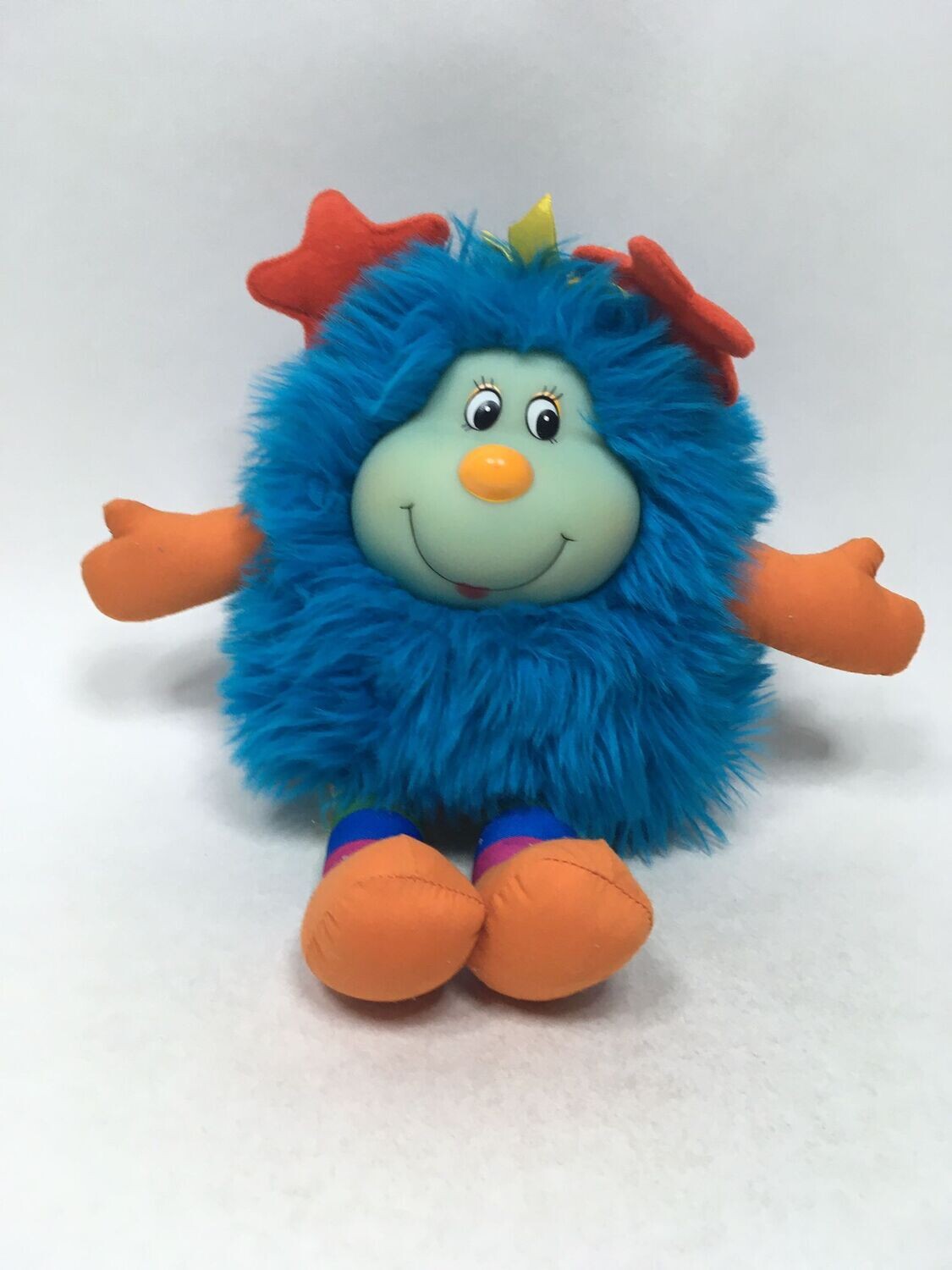 Troll Sternwicht Regina Regenbogen 80er Jahre stehend 30cm Sammlerstück Mega Rarität