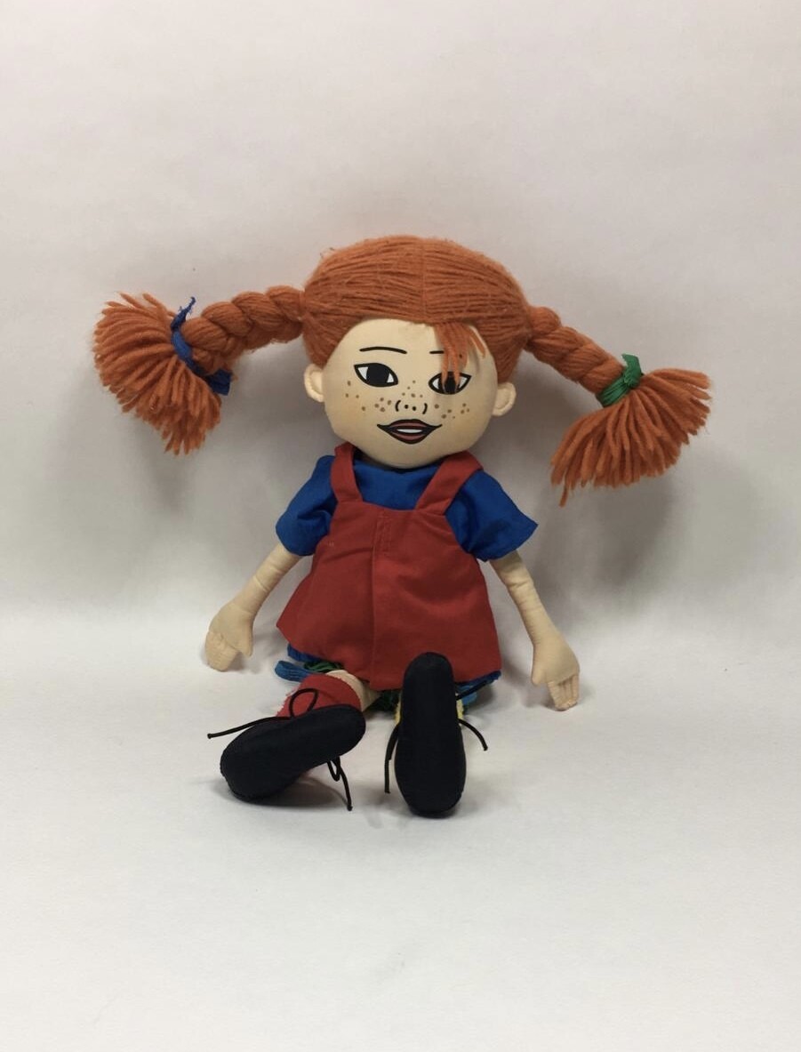 Pippi Langstrumpf stehend 45cm Rarität