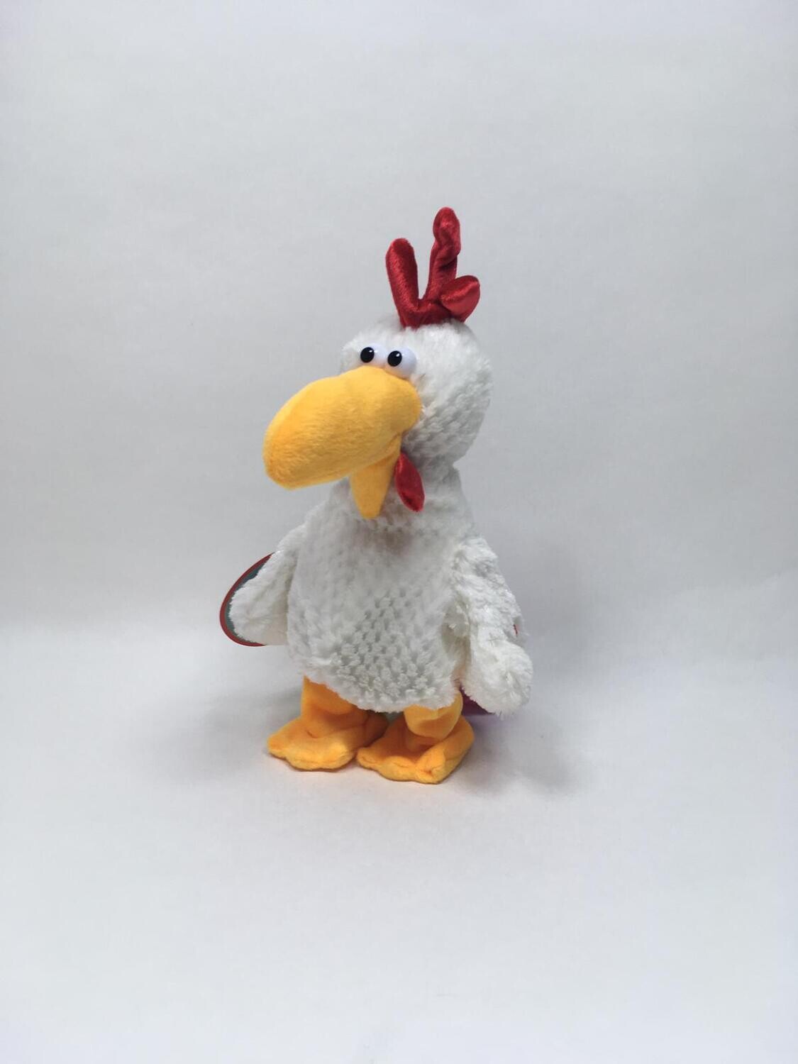 Huhn Erwin mit Sound Udo Schmidt stehend 33cm sehr selten Neuwertig mit Etikett