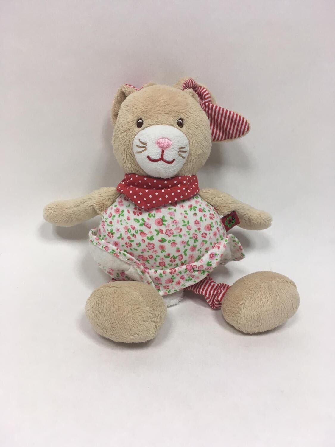 Hase Die Spiegelburg Musikuhr stehend 20cm selten