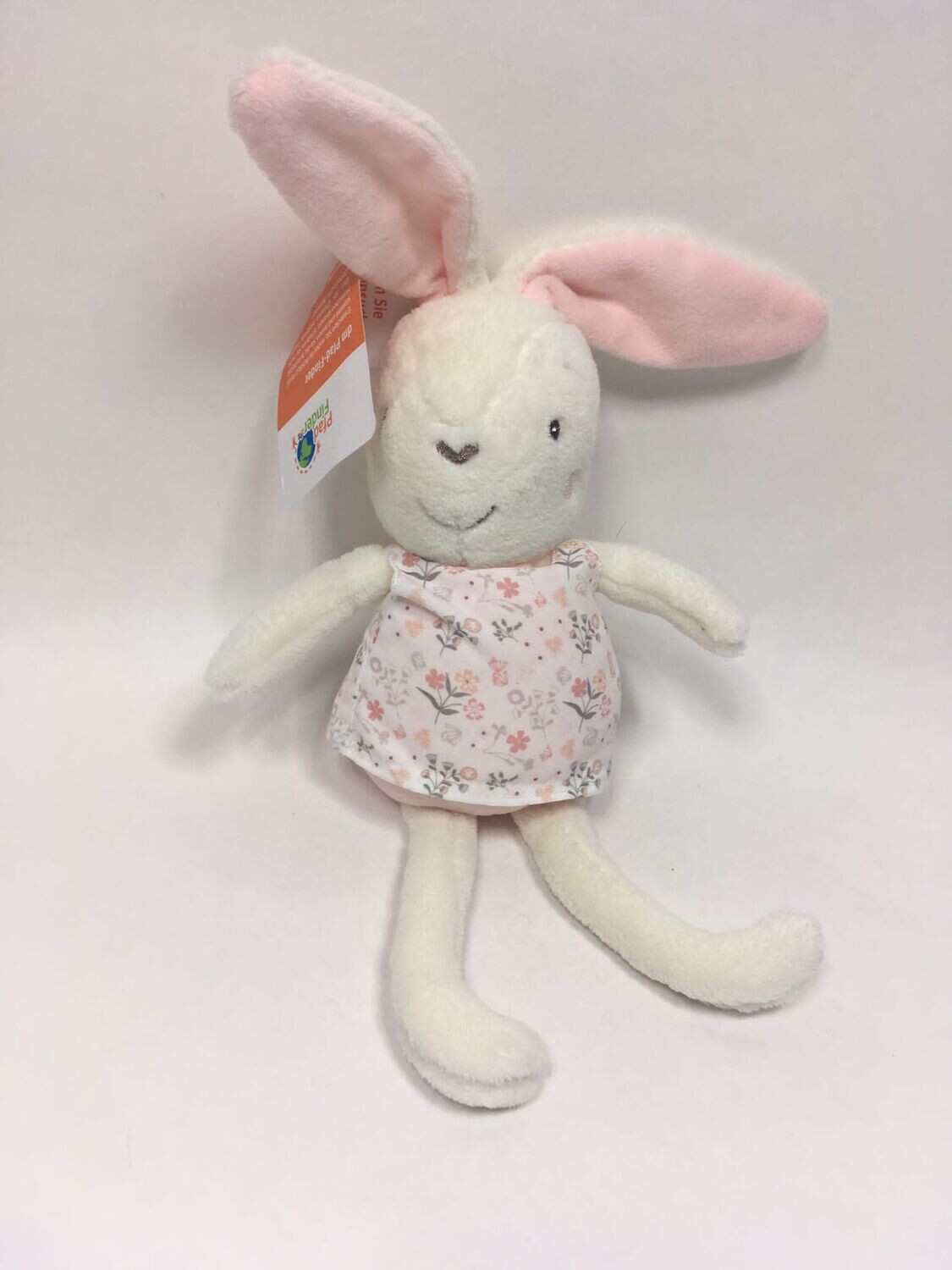 Babyspielzeug Hase Pusblu mit Geräuschen/Rassel stehend 38cm Neuwertig mit Etikett