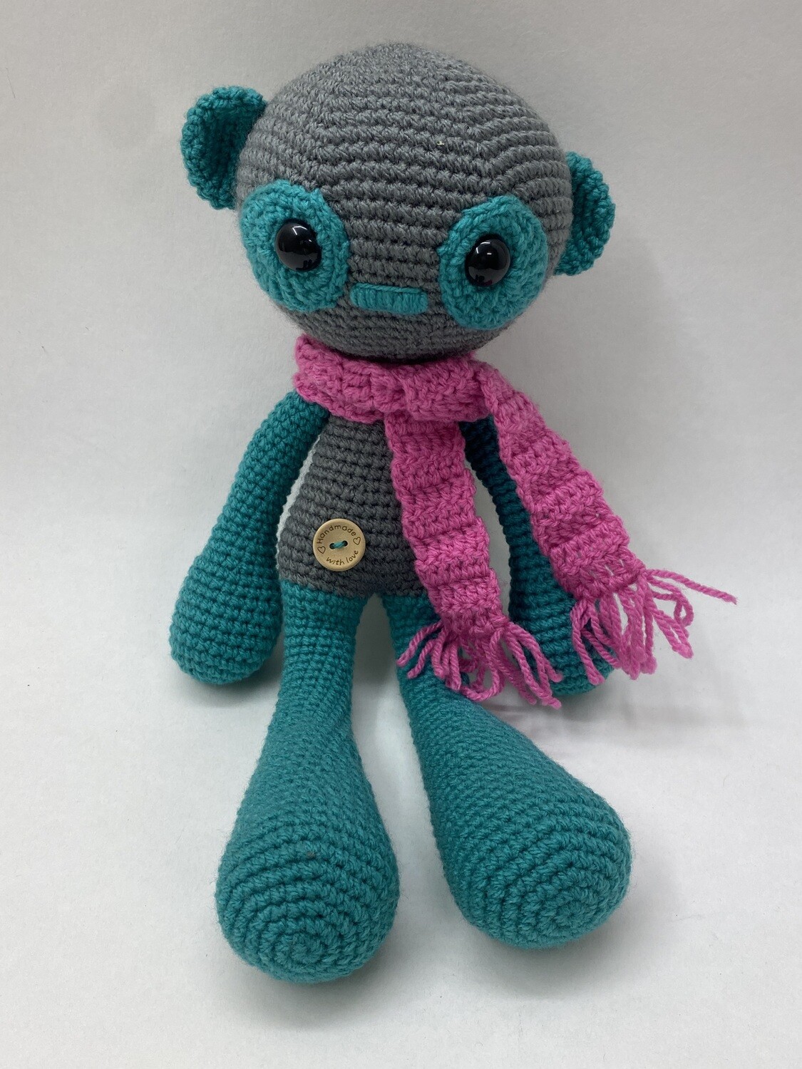 Affe Handmade with Love stehend 39cm Sammlerstück