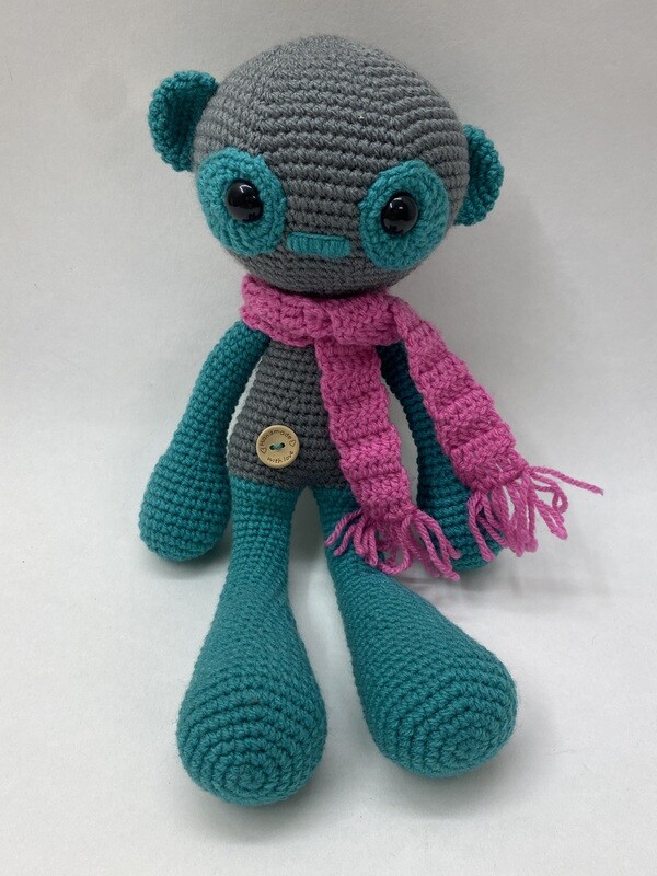 Affe Handmade with Love stehend 39cm Sammlerstück