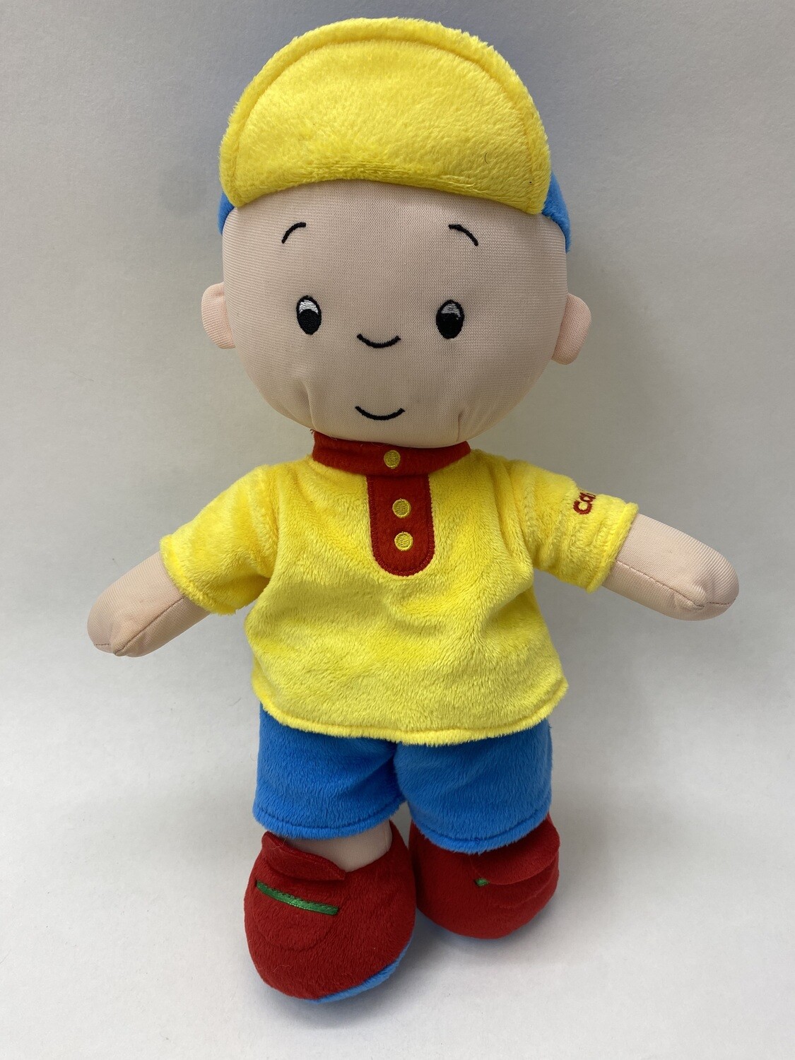 Puppe Junge Caillou Imports Dragon stehend 38cm selten