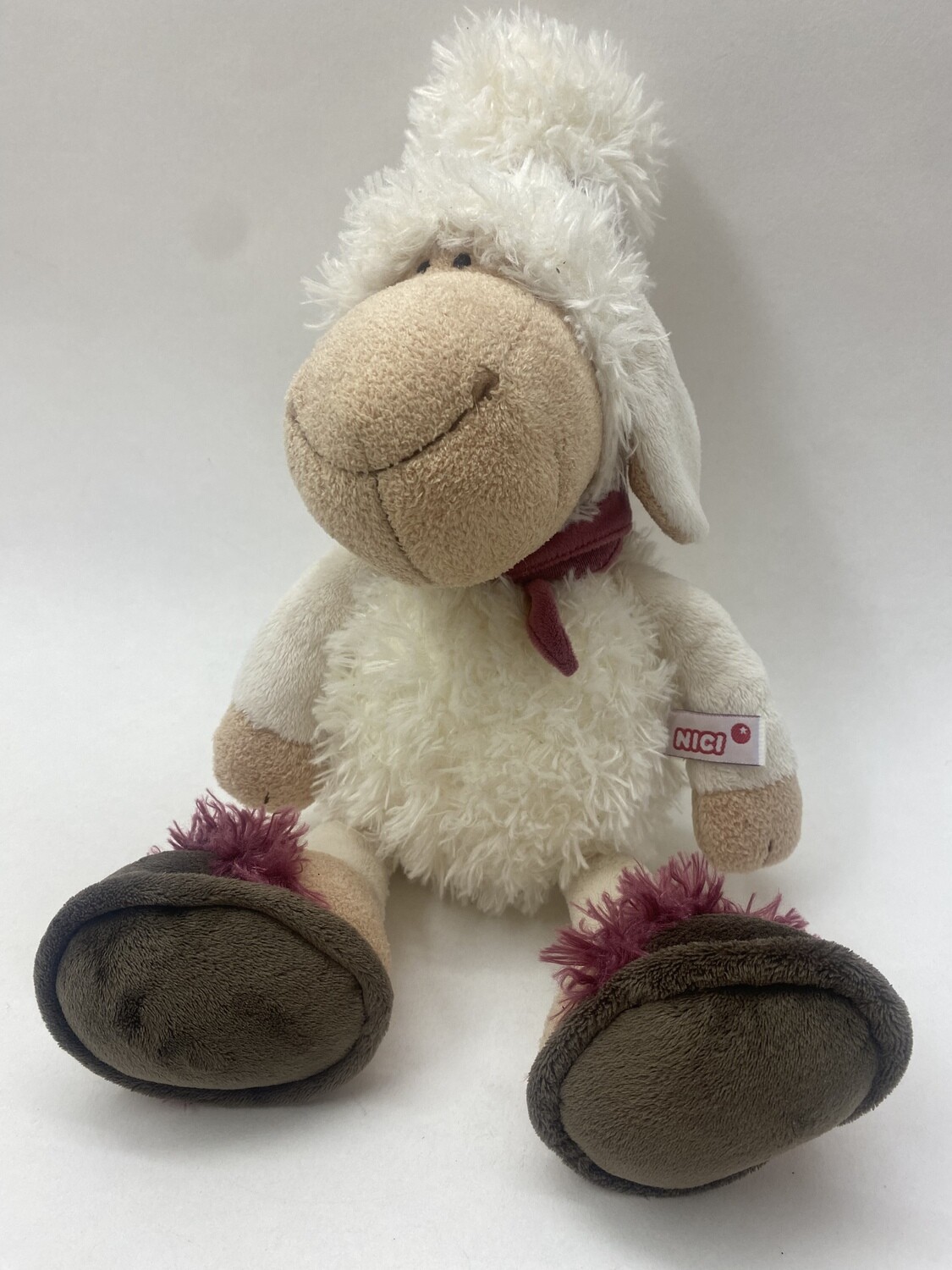 Nici Schaf Jolly Mäh Oma Granny stehend 40cm Rarität Neuwertig mit Etikett