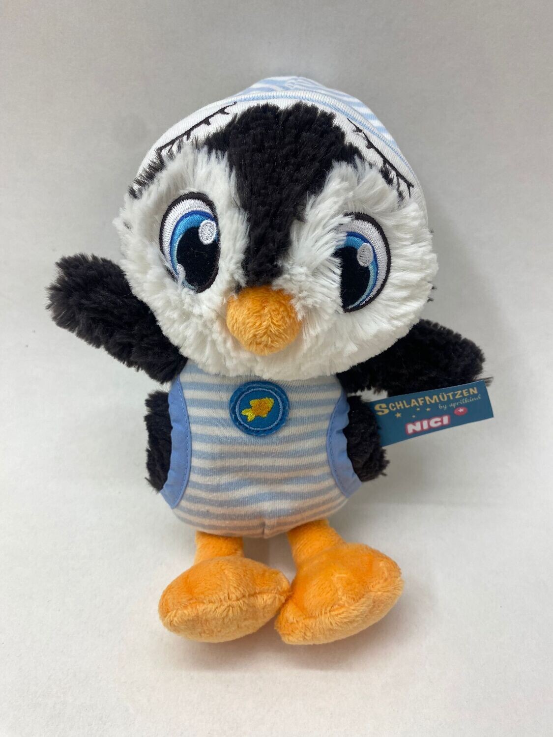Nici Schlafmütze Pinguin 22cm sehr selten