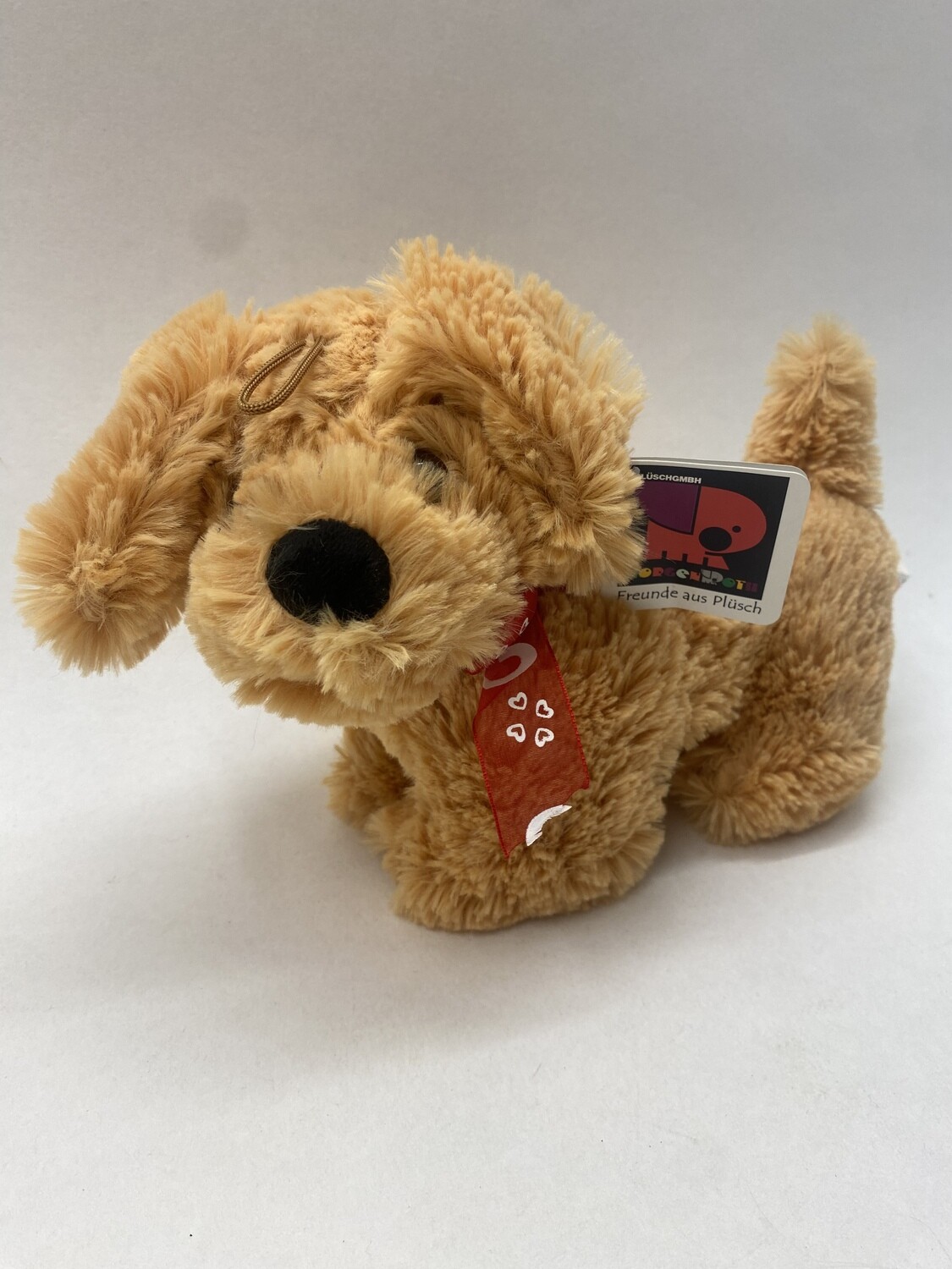 Hund Morgenroth stehend 26cm Sammlerstück Neuwertig mit Etikett